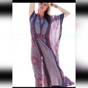 VINTAGE Emerson Made Butterfly Caftan